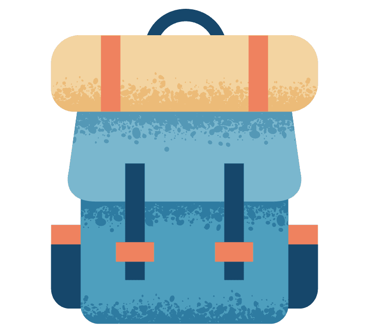 illustration de sac à dos