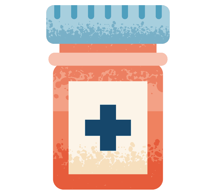 Illustration - Pill bottle